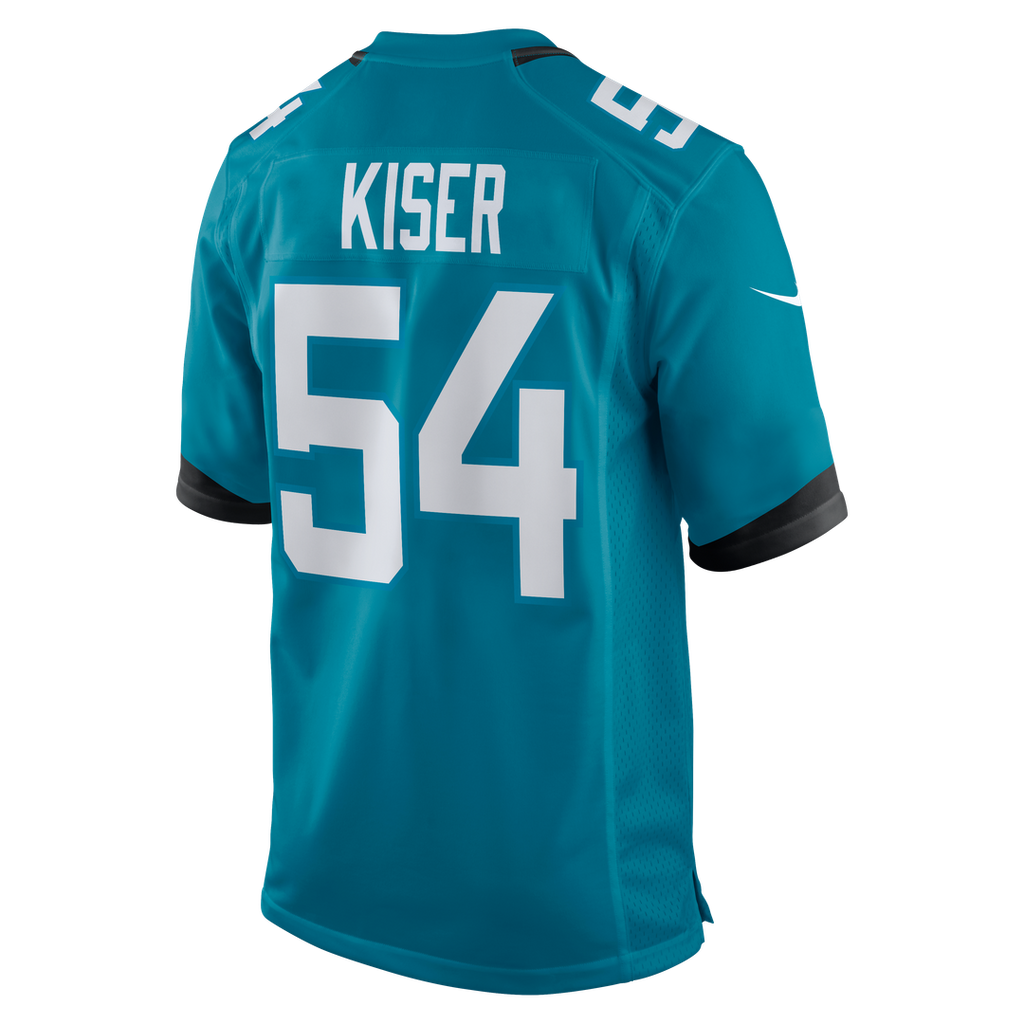 Jack Kiser Jacksonville Jaguars Game Jersey - Teal