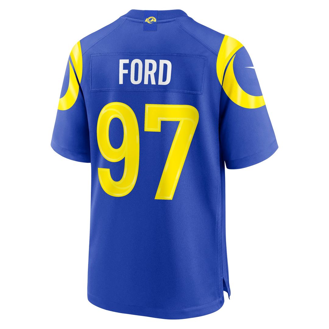 Poona Ford Los Angeles Rams Game Jersey - Royal Blue