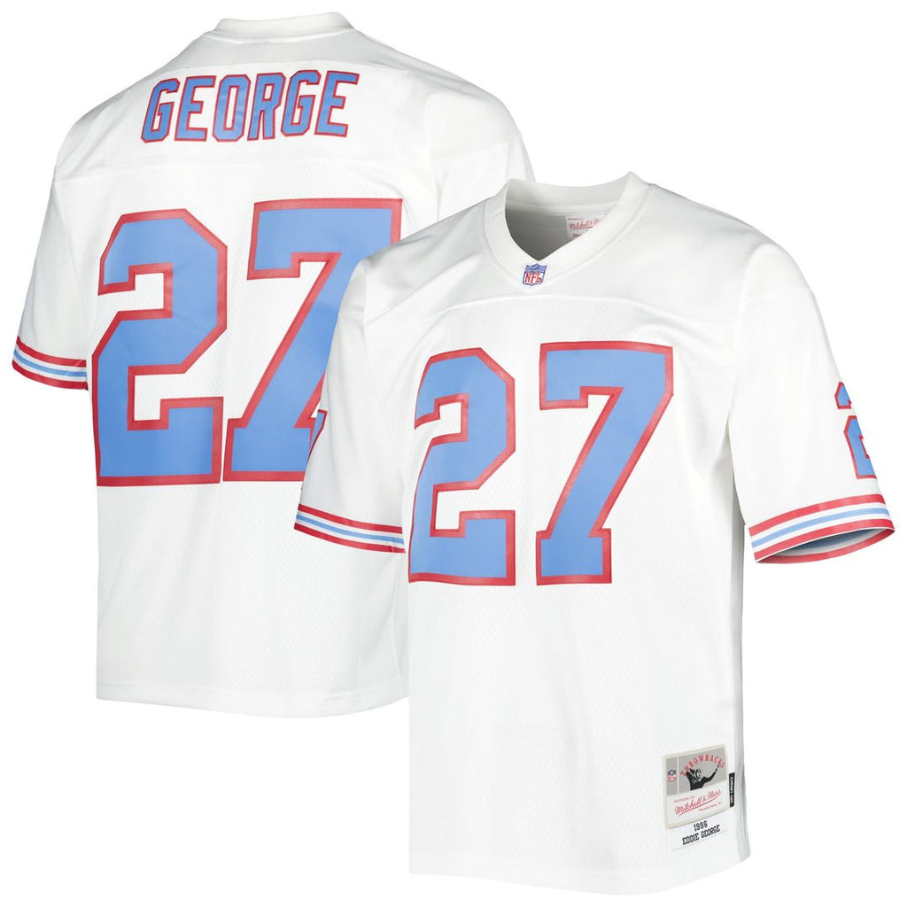 Eddie George Houston Oilers Legacy Replica Jersey - White