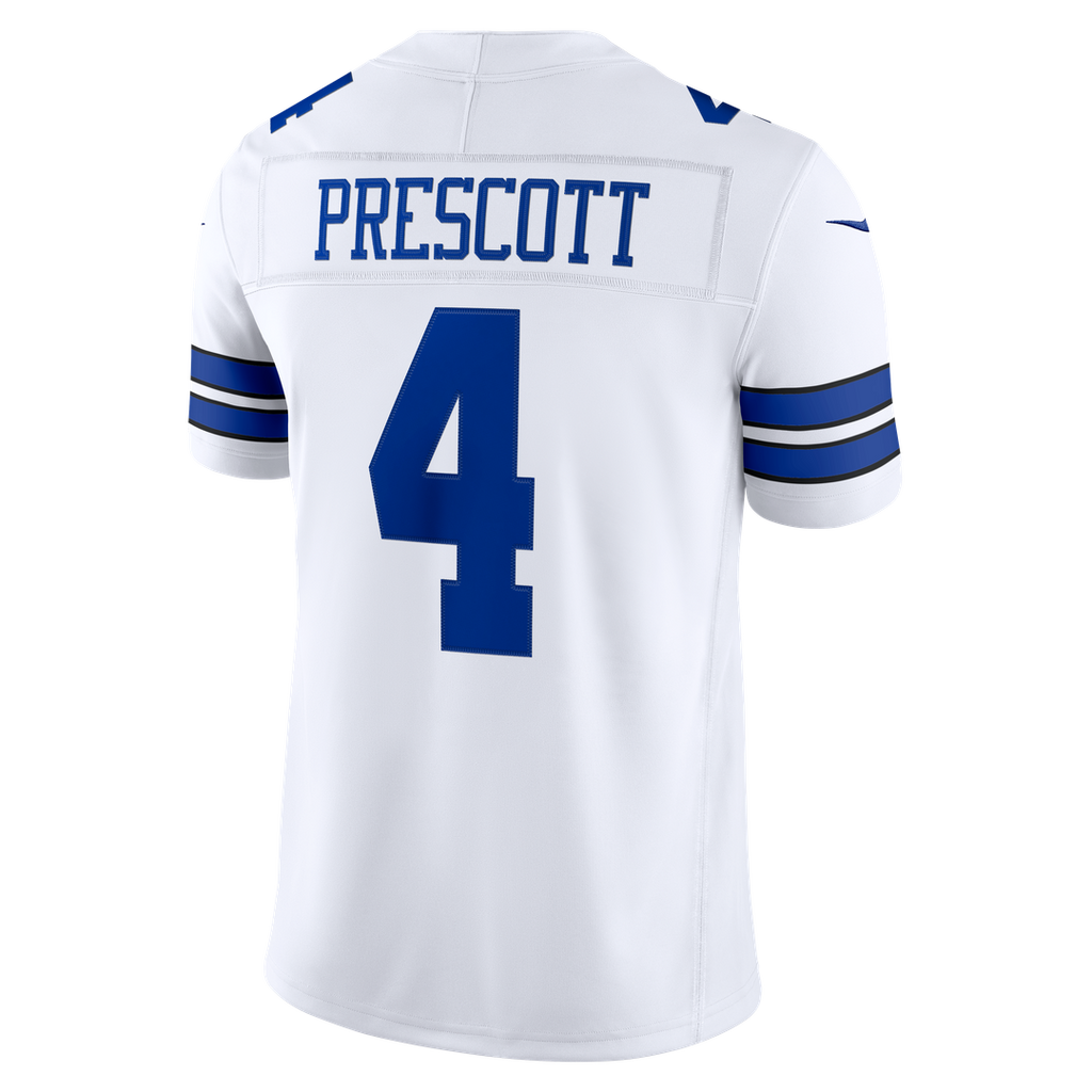 Dak Prescott Dallas Cowboys Vapor F.U.S.E. Stitched Limited Jersey - White