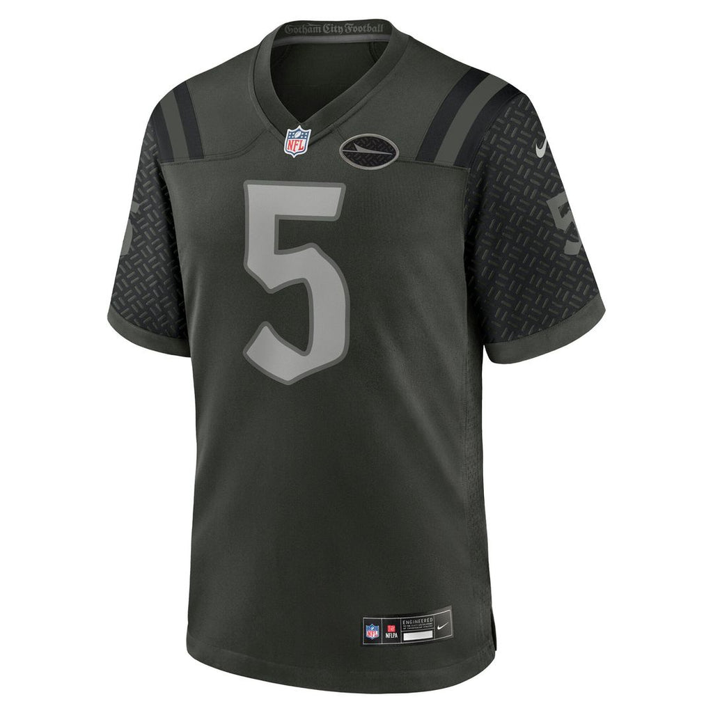 Garrett Wilson New York Jets Rivalries Collection Game Jersey - Green