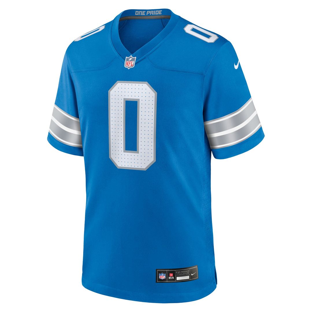 Jahmyr Gibbs Detroit Lions Game Jersey - Blue