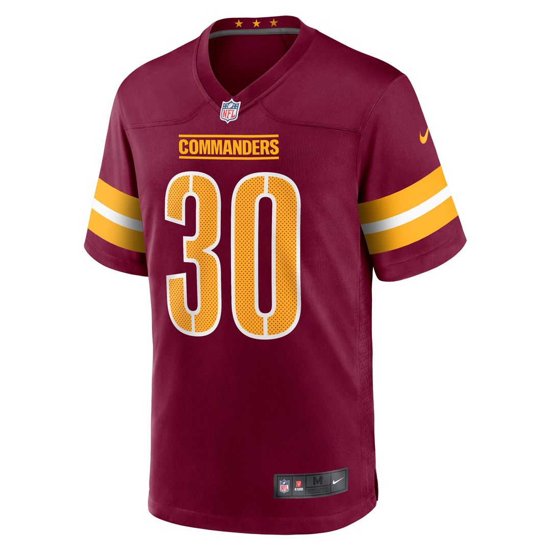 Austin Ekeler Washington Commanders Game Jersey - Burgundy