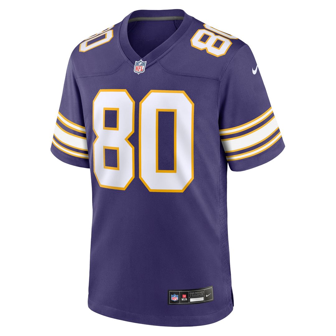 Cris Carter Minnesota Vikings Alternate Game Jersey - Purple