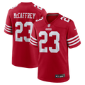 Christian McCaffrey San Francisco 49ers Game Jersey - Scarlet