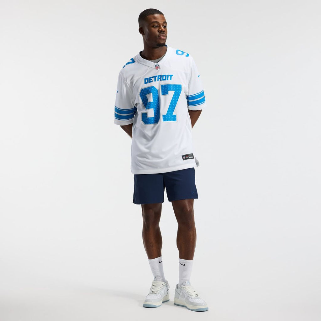 Aidan Hutchinson Detroit Lions Game Jersey - White