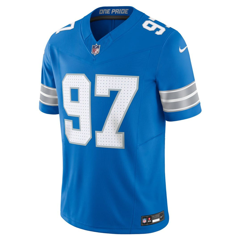 Aidan Hutchinson Detroit Lions Vapor F.U.S.E. Limited Jersey - Blue