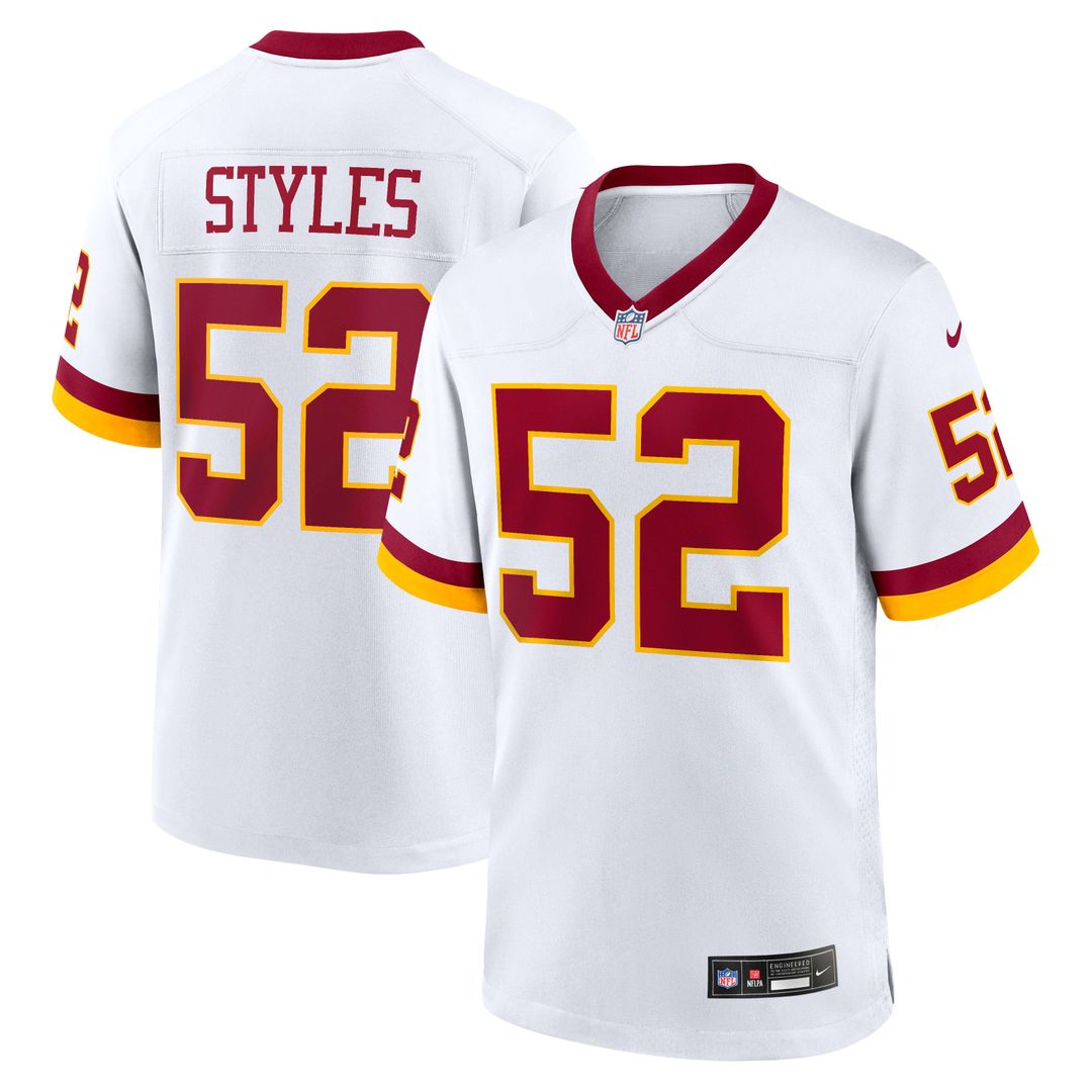Sonny Styles Washington Commanders Game Super Bowl Era Jersey - White