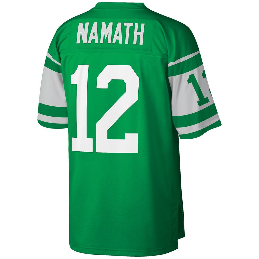 Joe Namath New York Jets Big & Tall 1968 Replica Jersey - Green