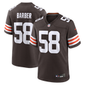 Austin Barber Cleveland Browns Game Jersey - Brown