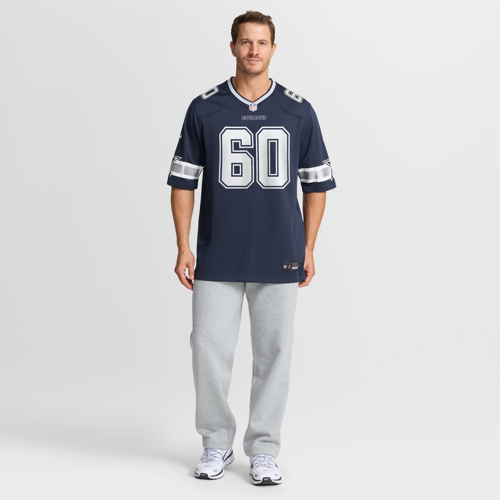 Tyler Guyton Dallas Cowboys Game Jersey - Navy