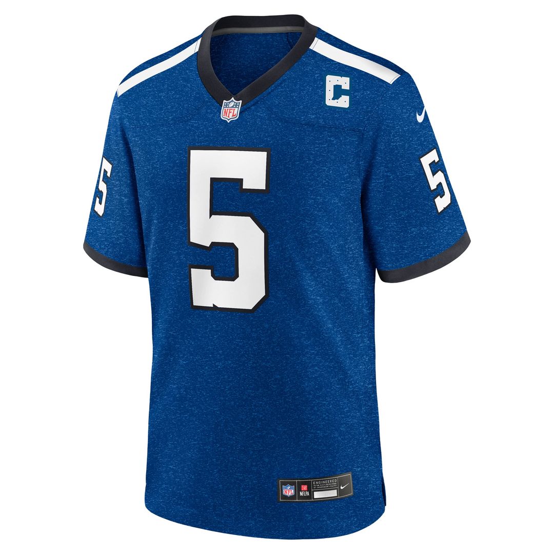 Anthony Richardson Sr. Indianapolis Colts Alternate Indiana Nights Game Jersey - Royal Blue