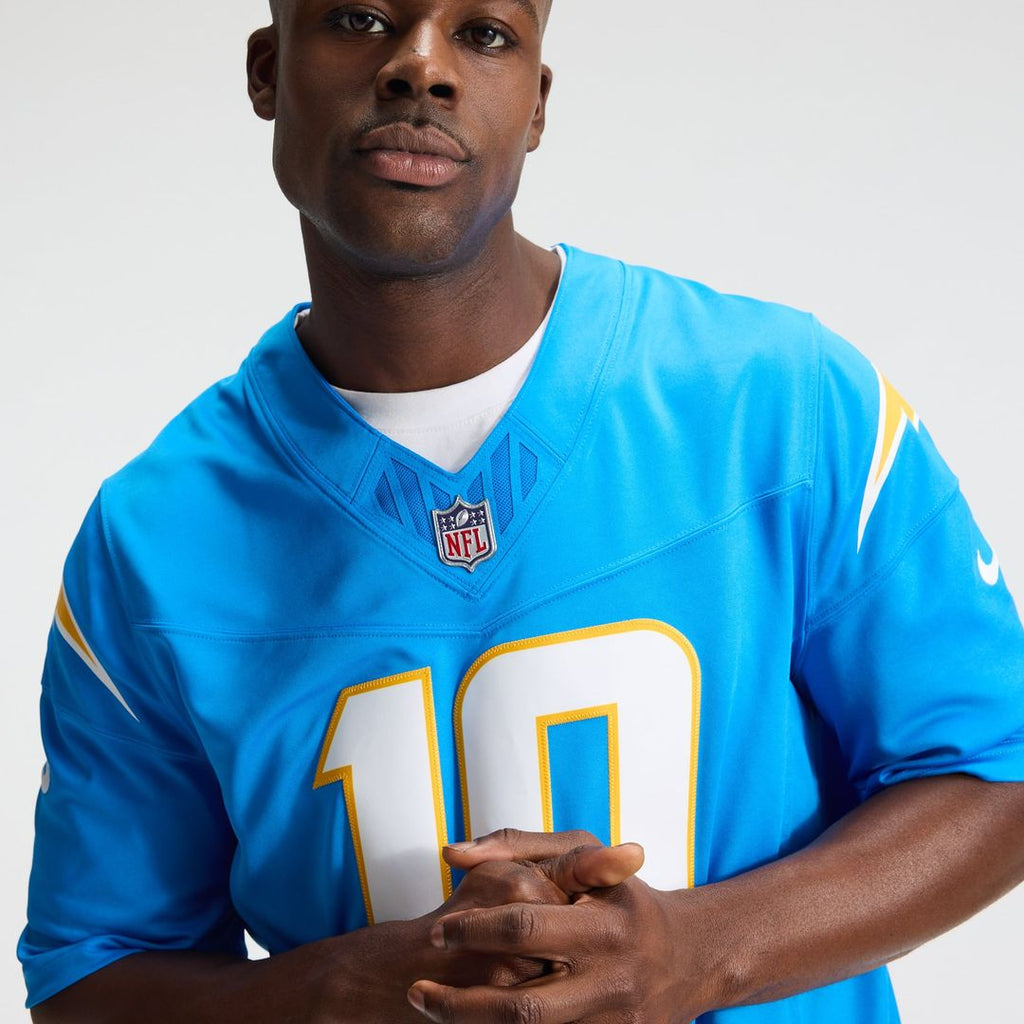 Justin Herbert Los Angeles Chargers Alternate Super Chargers Vapor F.U.S.E. Stitched Limited Jersey - Navy