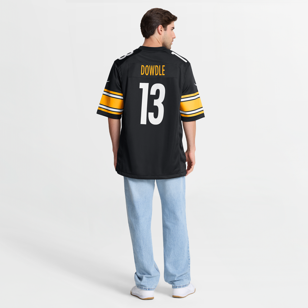 Rico Dowdle Pittsburgh Steelers Game Jersey - Black