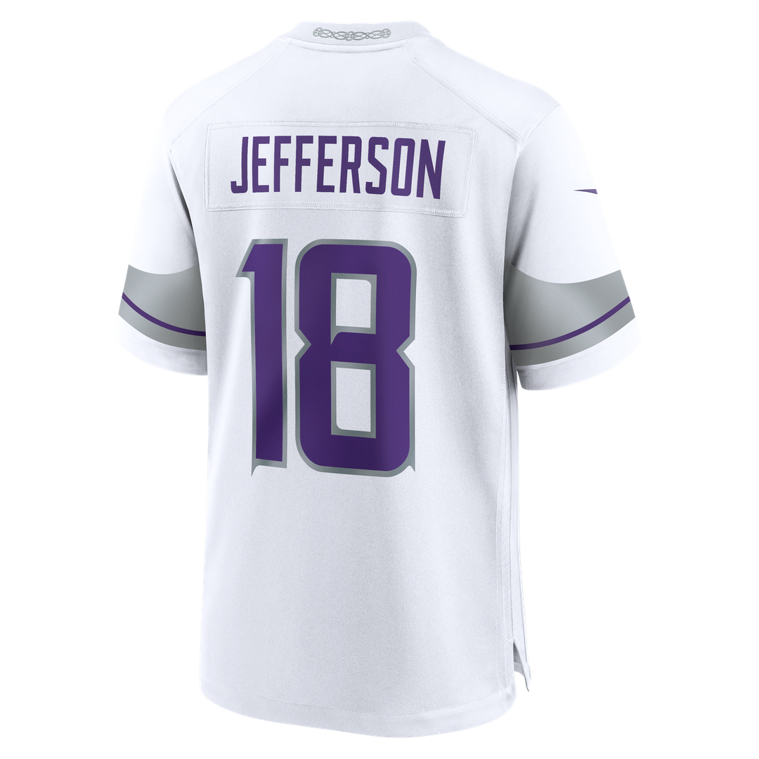 Justin Jefferson Minnesota Vikings Alternate Game Jersey - White