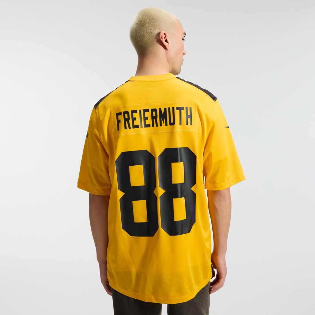 Pat Freiermuth Pittsburgh Steelers Alternate 1933 Throwback Game Jersey - Gold