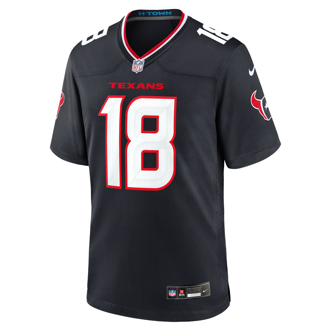 Graham Mertz Houston Texans Game Jersey - Navy