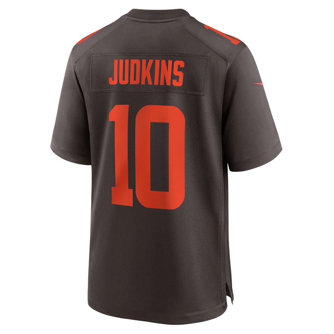 Quinshon Judkins Cleveland Browns Alpha Dawg Game Jersey - Brown