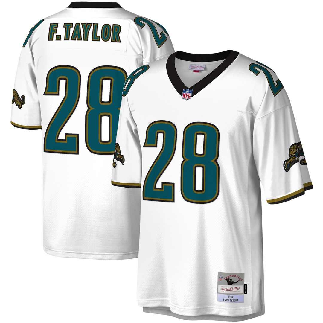 Fred Taylor Jacksonville Jaguars Legacy Replica Jersey - White