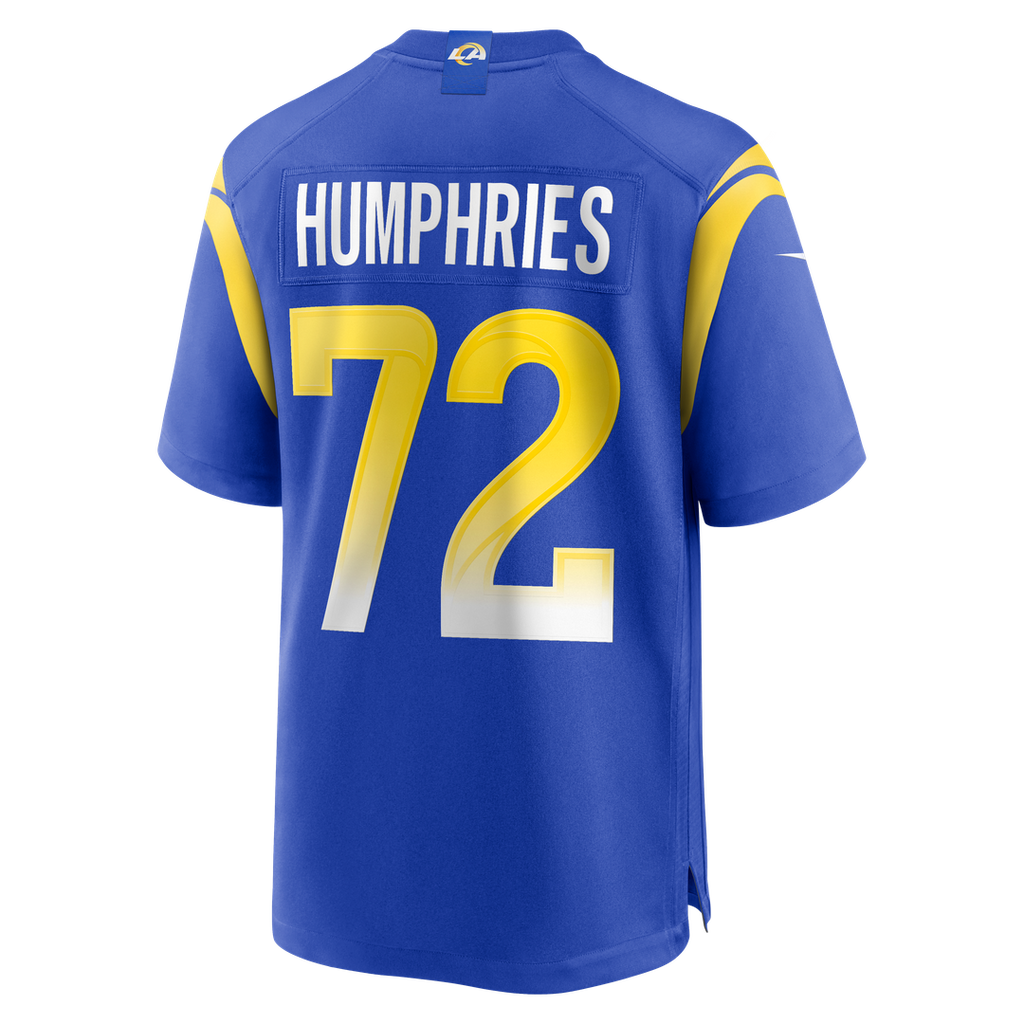 D.J. Humphries Los Angeles Rams Game Jersey - Royal Blue