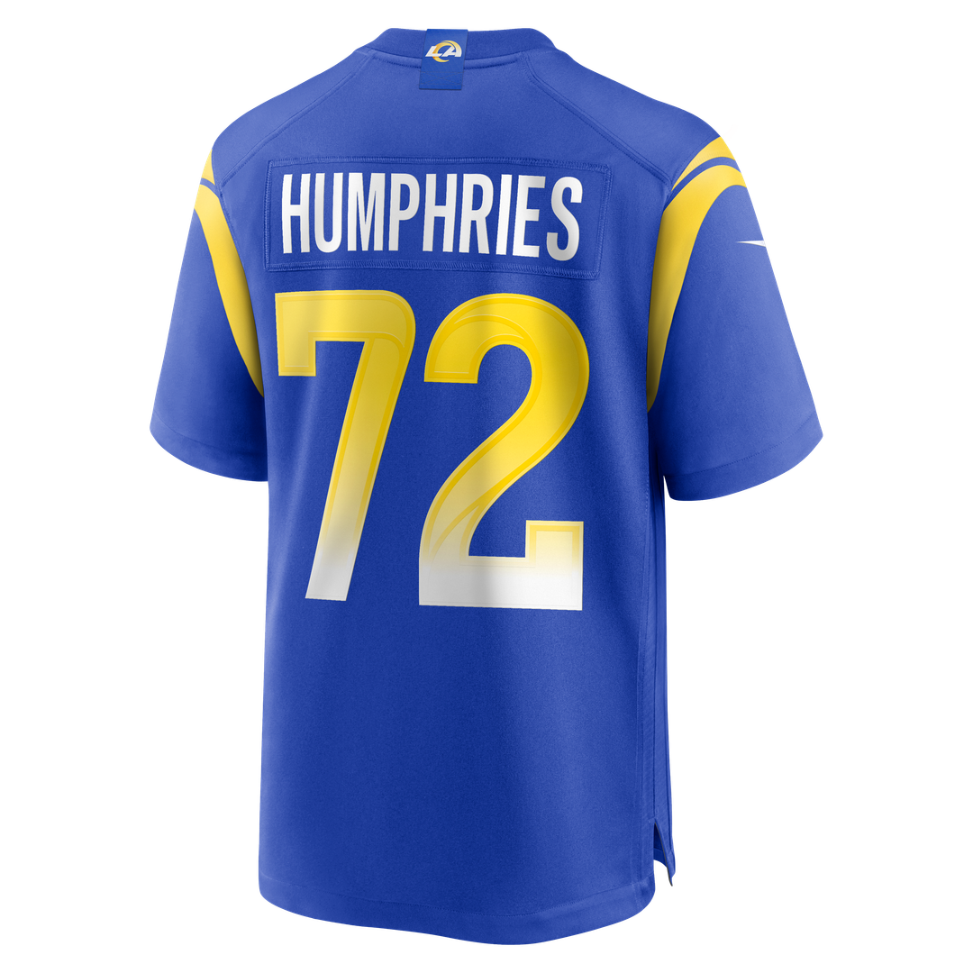 D.J. Humphries Los Angeles Rams Game Jersey - Royal Blue