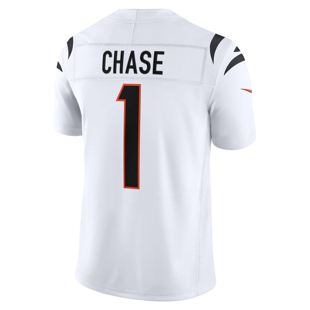 Ja'Marr Chase Cincinnati Bengals Vapor F.U.S.E. Stitched Limited Jersey - Black