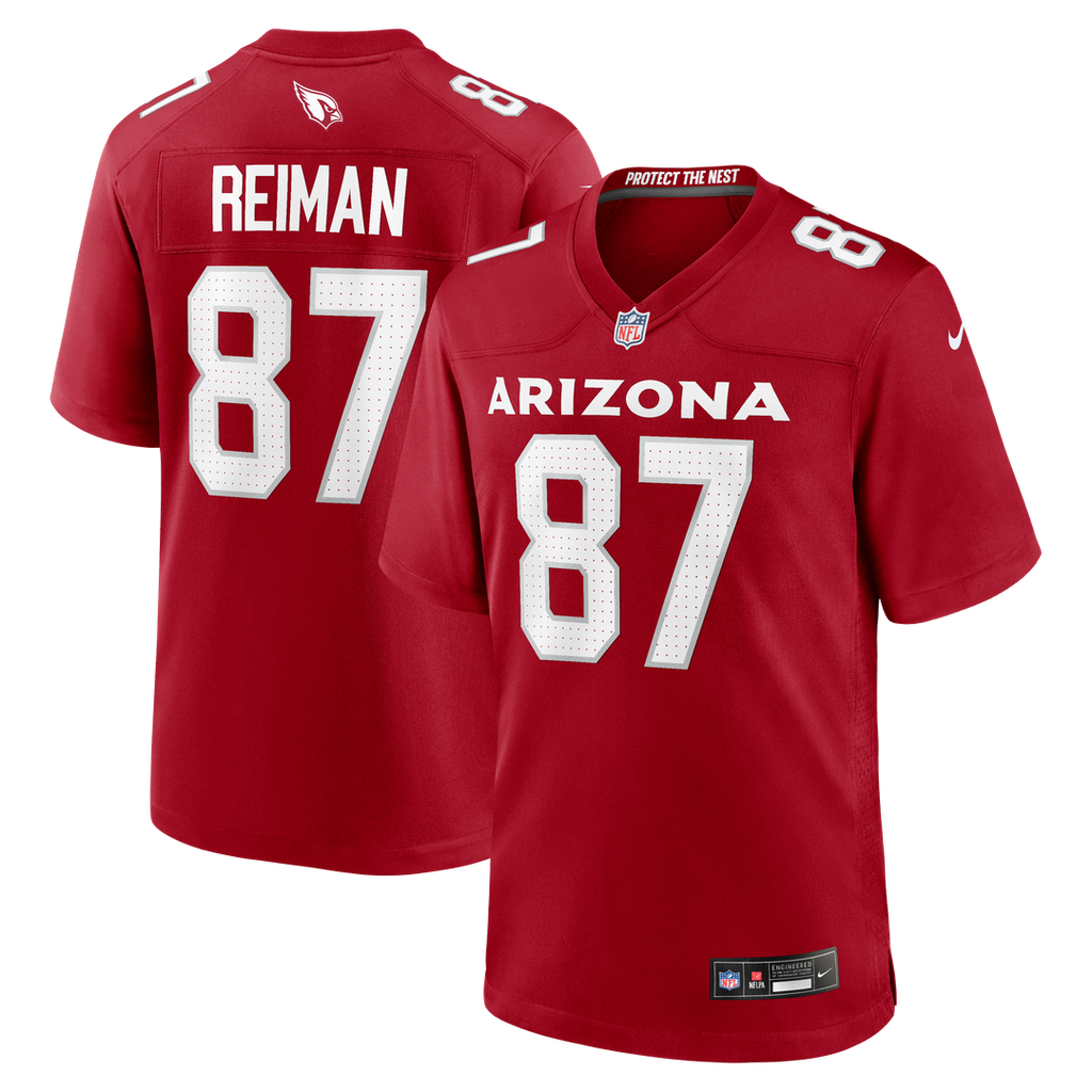 Tip Reiman Arizona Cardinals Game Jersey - Cardinal