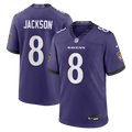Lamar Jackson Baltimore Ravens Game Jersey - Purple