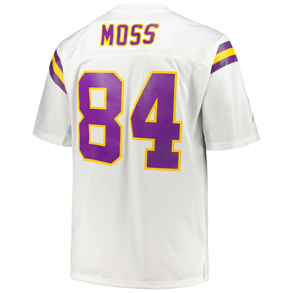 Randy Moss Minnesota Vikings Big & Tall 1998 Replica Jersey - Purple