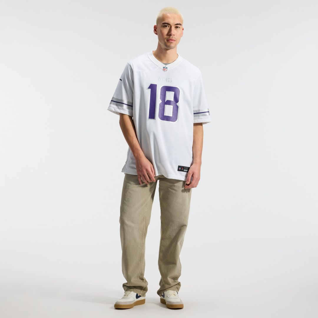 Justin Jefferson Minnesota Vikings Alternate Game Jersey - White