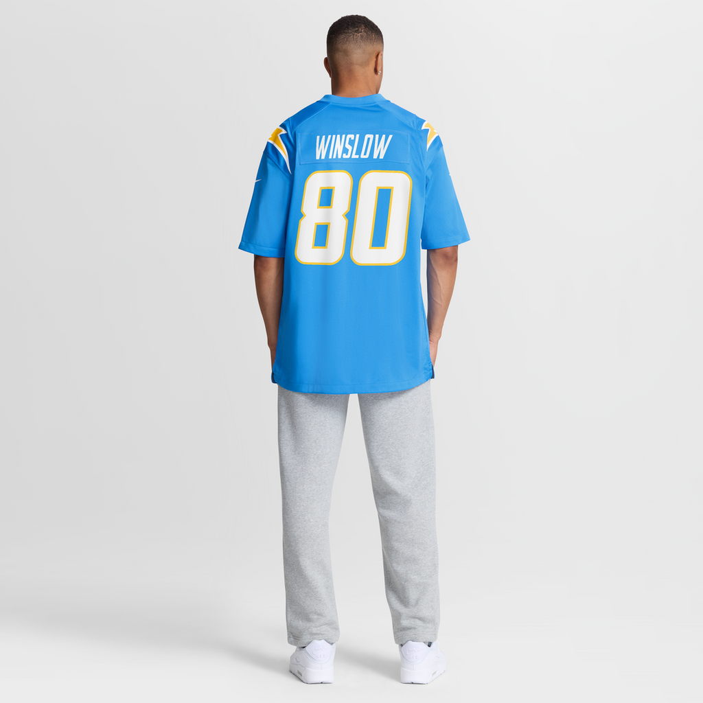 Kellen Winslow Los Angeles Chargers Game Jersey - Powder Blue