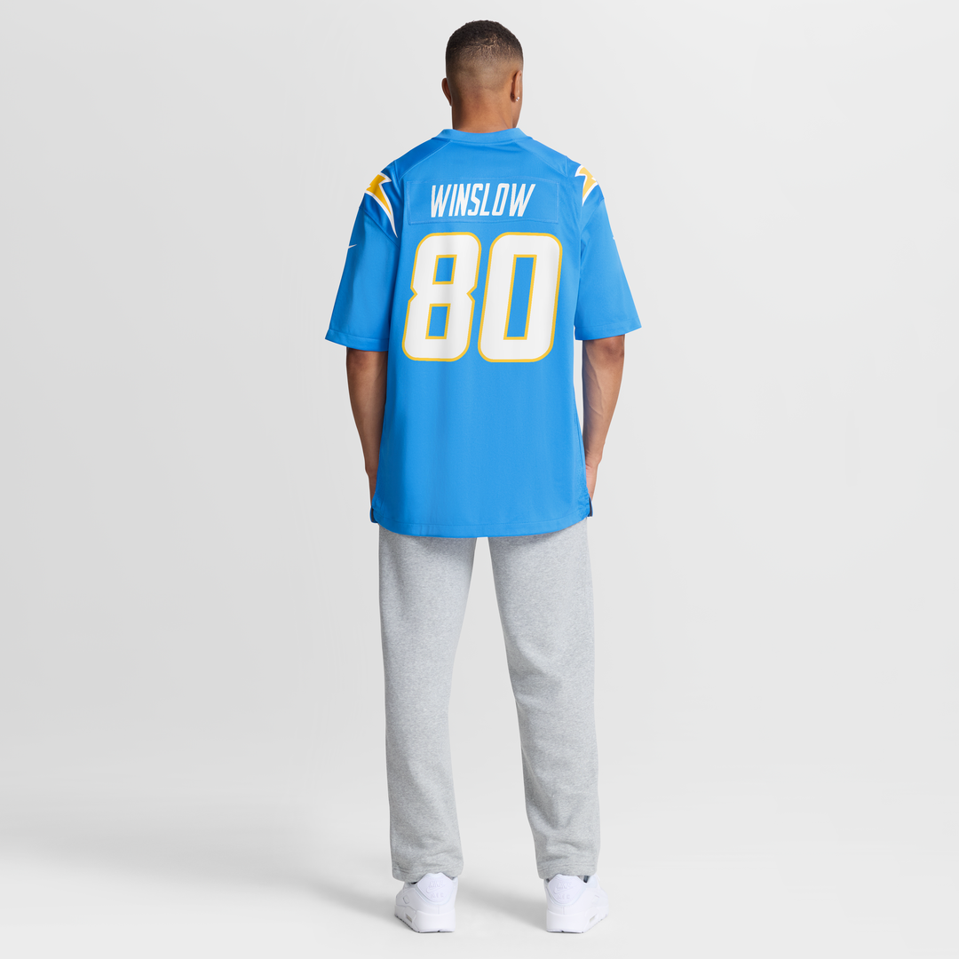 Kellen Winslow Los Angeles Chargers Game Jersey - Powder Blue