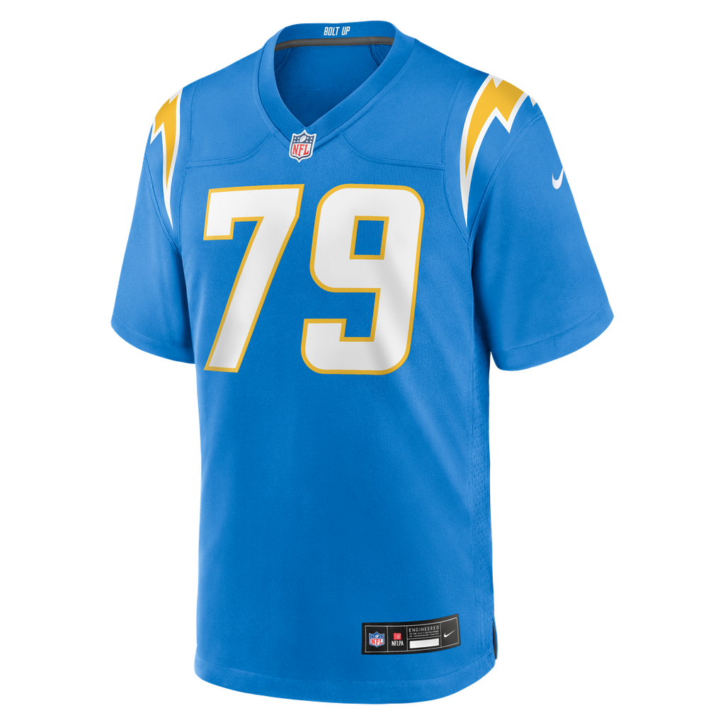 Trey Pipkins III Los Angeles Chargers Game Jersey - Powder Blue
