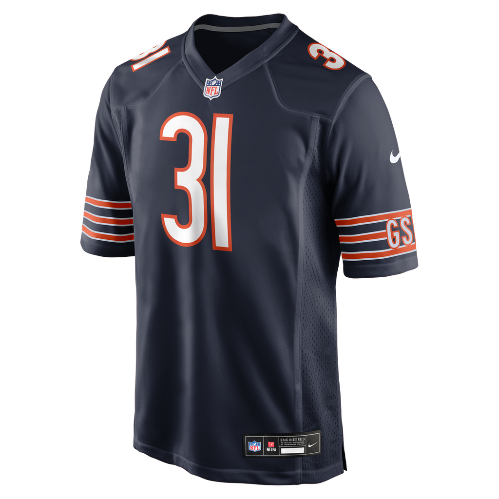Dillon Thieneman Chicago Bears Game Jersey - Navy