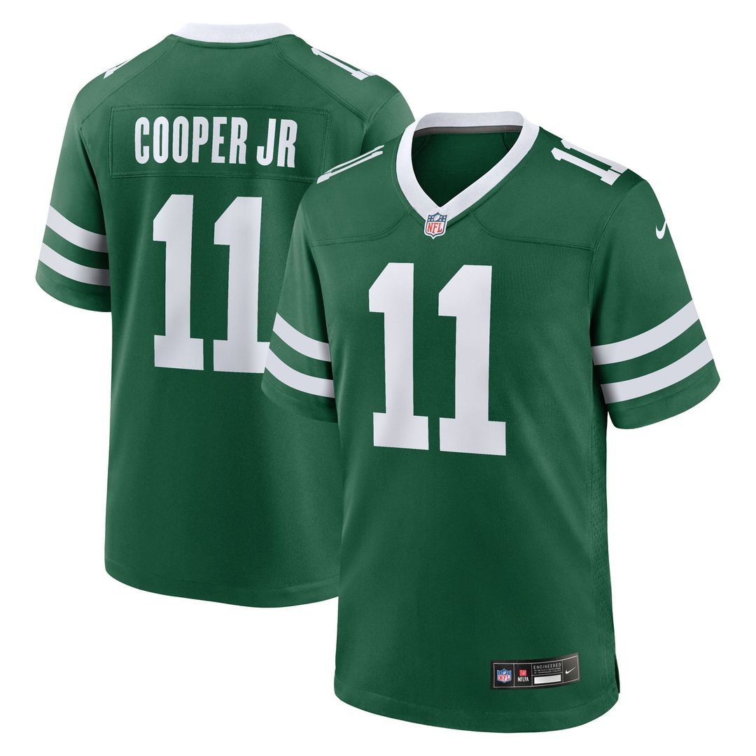 Omar Cooper Jr. New York Jets Game Jersey - Green