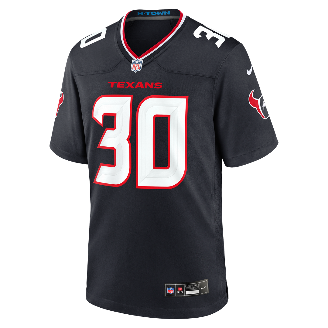 Brandon Codrington Houston Texans Game Jersey - Navy