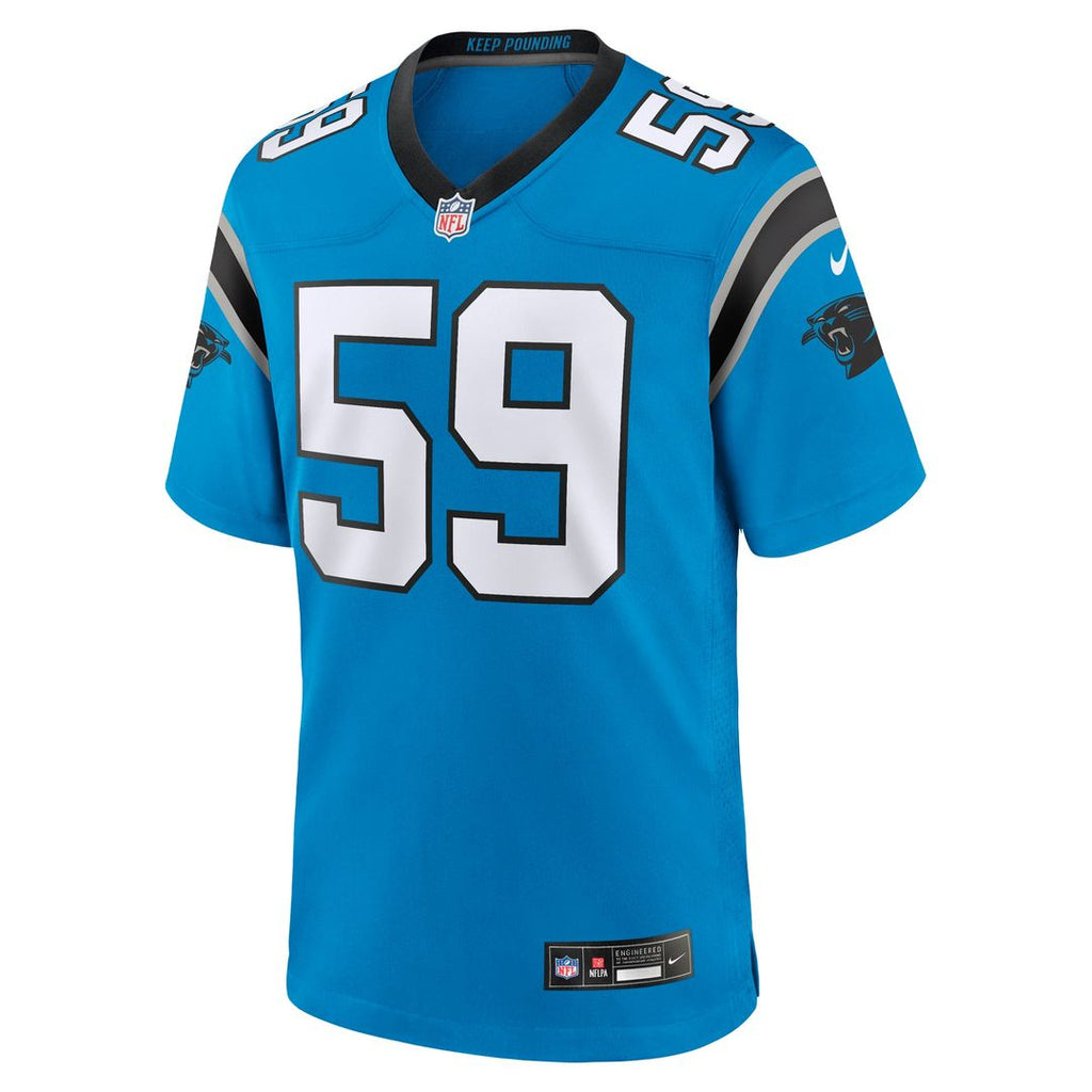 Luke Kuechly Carolina Panthers Game Jersey - Black