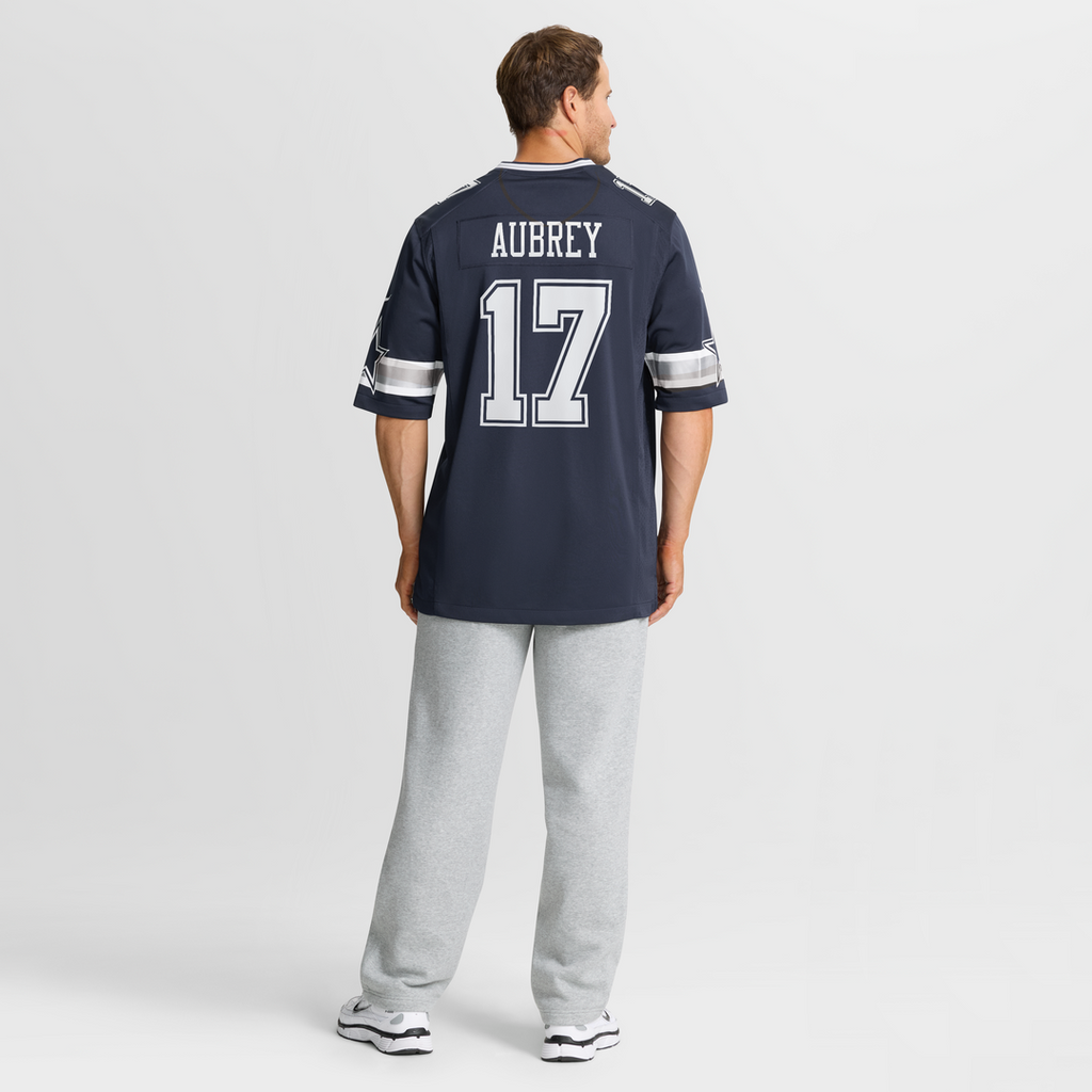 Brandon Aubrey Dallas Cowboys Game Jersey - White