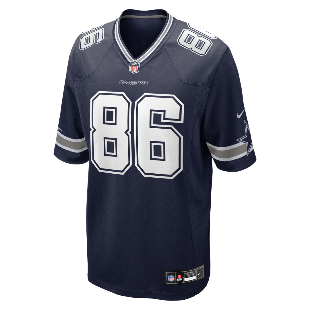Luke Schoonmaker Dallas Cowboys Game Jersey - Navy