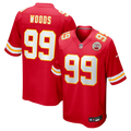 Peter Woods Kansas City Chiefs Game Jersey - Red