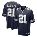 Deion Sanders Dallas Cowboys Game Jersey - Navy