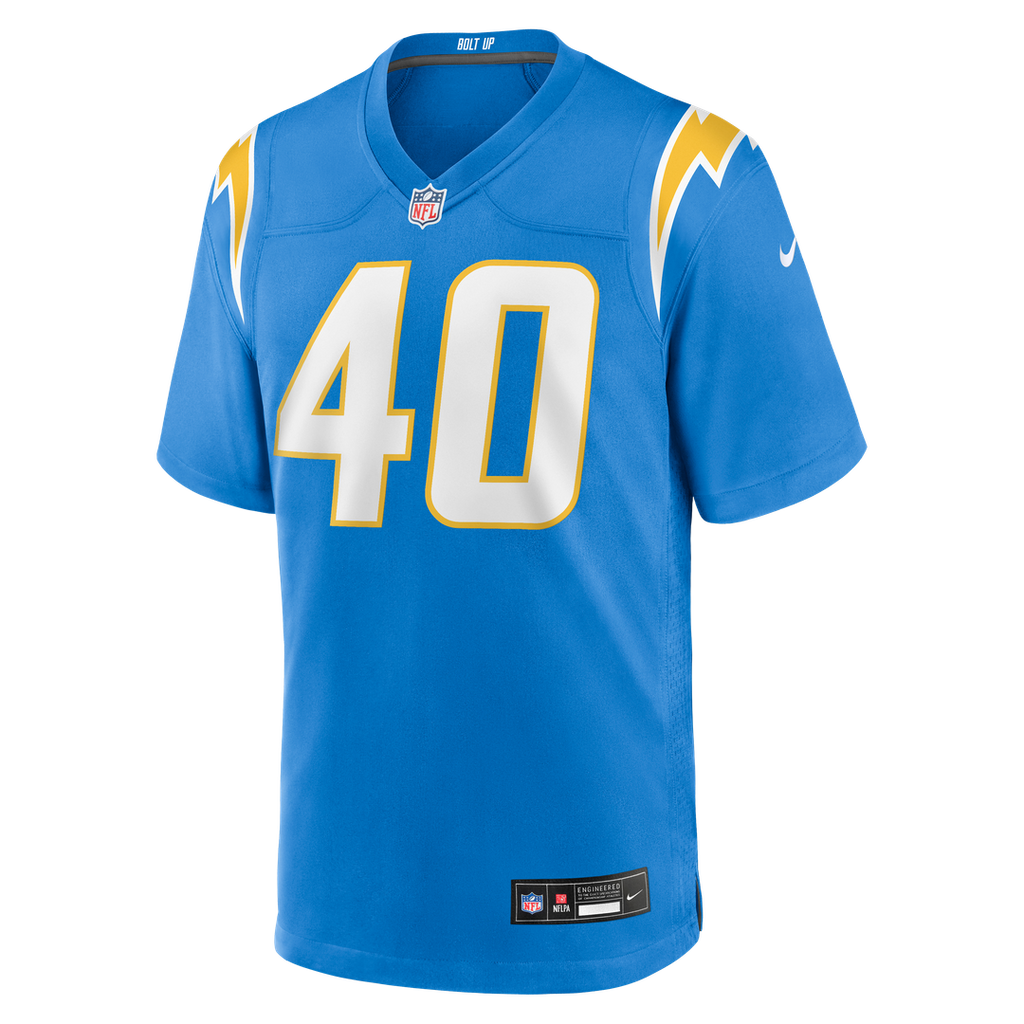 Kendall Williamson Los Angeles Chargers Game Jersey - Powder Blue