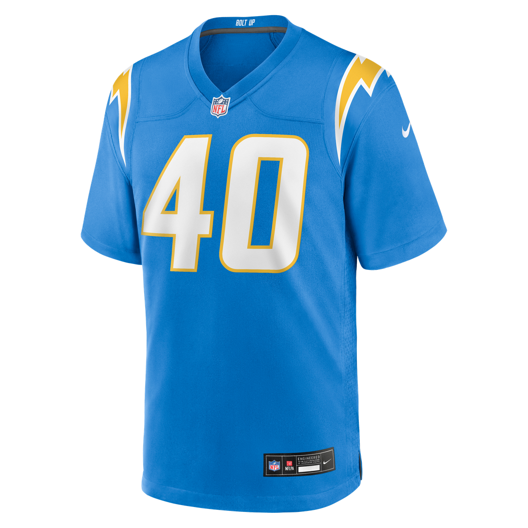 Kendall Williamson Los Angeles Chargers Game Jersey - Powder Blue