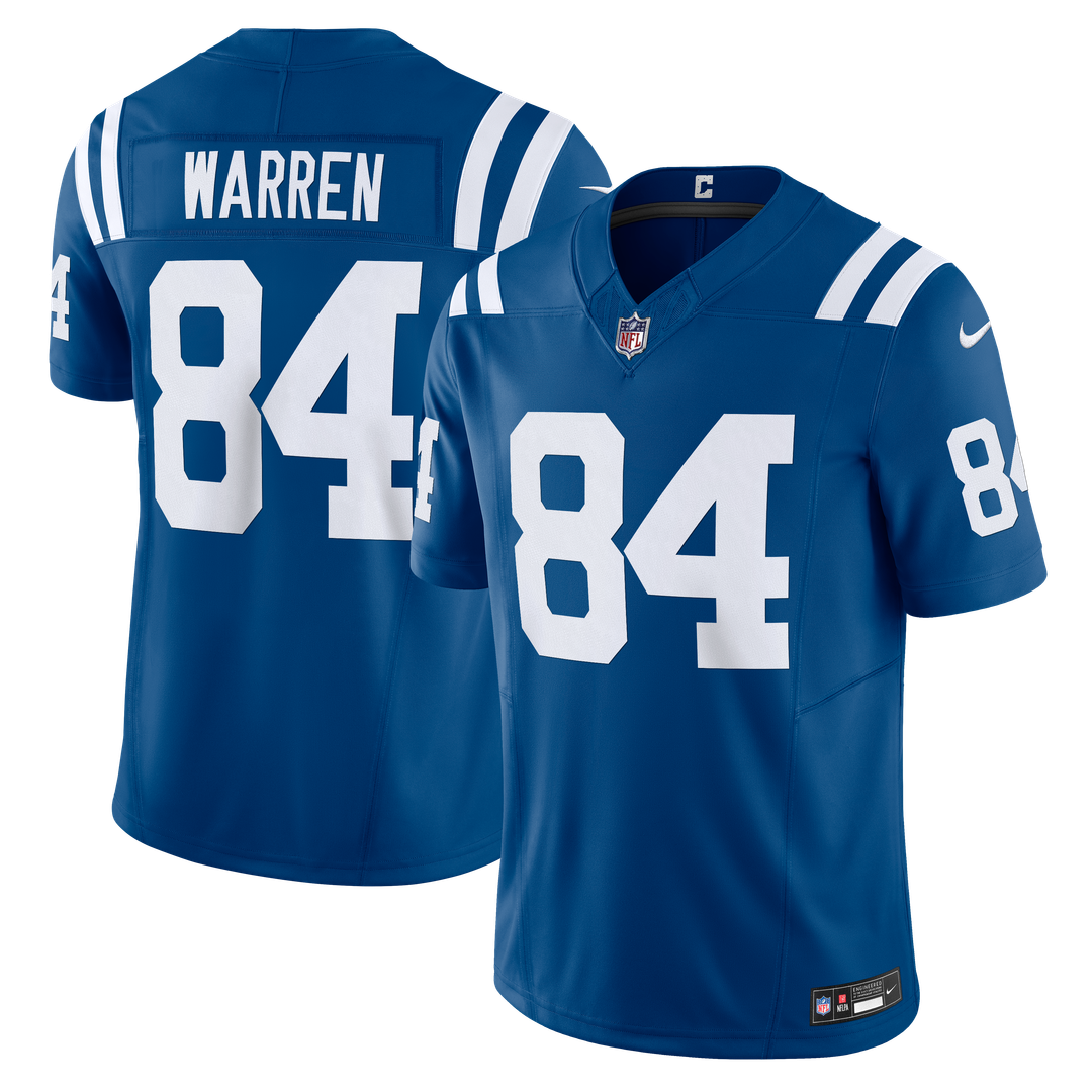 Tyler Warren Indianapolis Colts Vapor F.U.S.E. Limited Jersey - Royal Blue