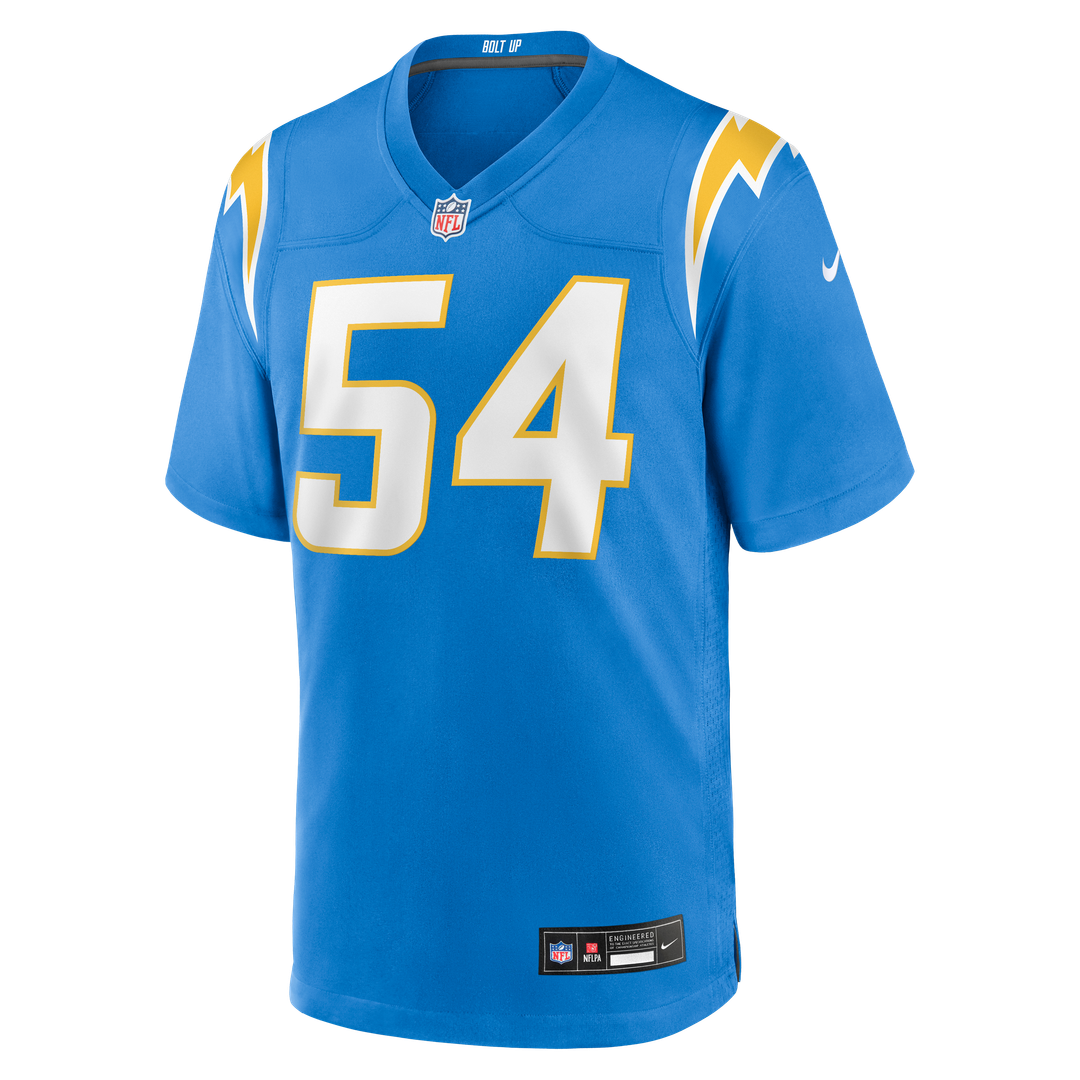 Kyle Kennard Los Angeles Chargers Game Jersey - Powder Blue