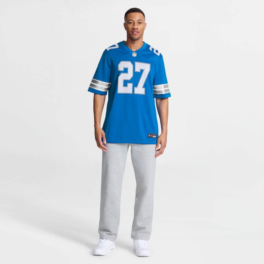 Arthur Maulet Detroit Lions Game Jersey - Blue