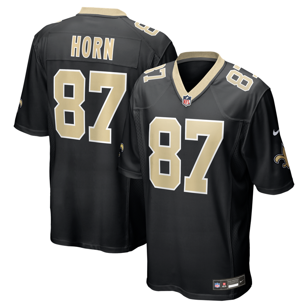 Joe Horn New Orleans Saints Game Jersey - Black