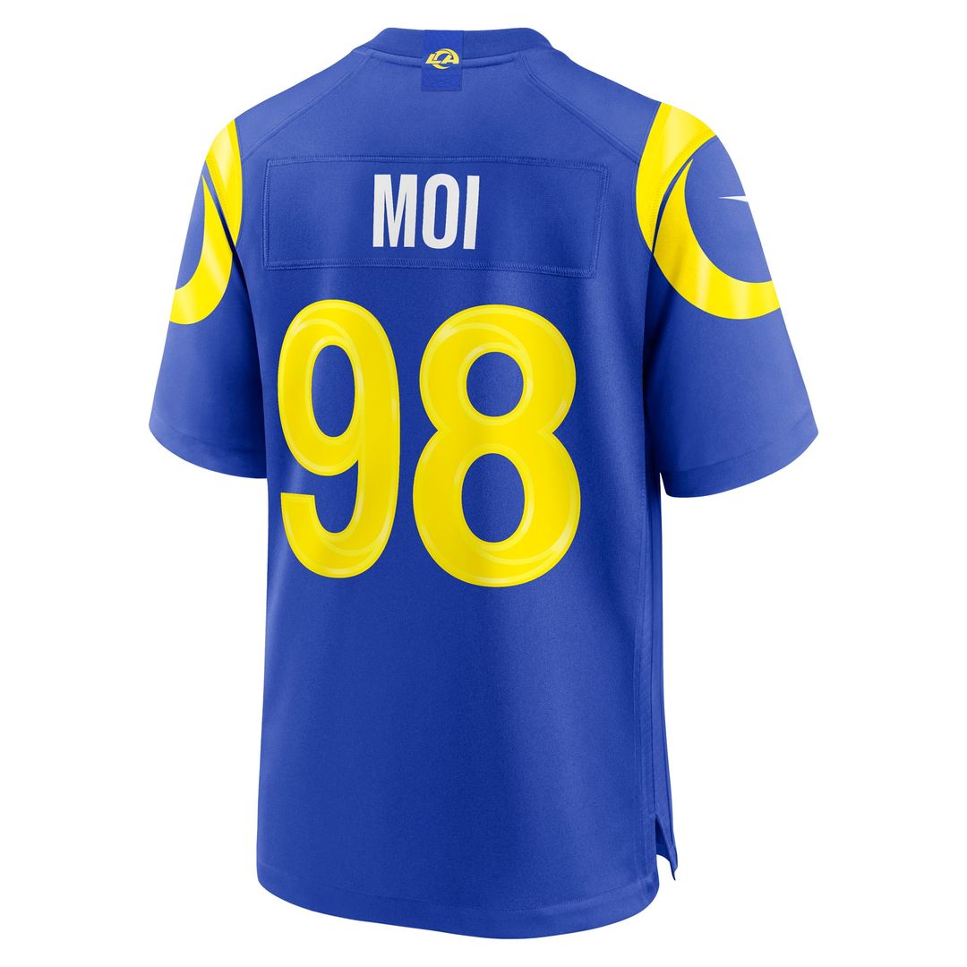 Jaxson Moi Los Angeles Rams Game Jersey - Royal Blue