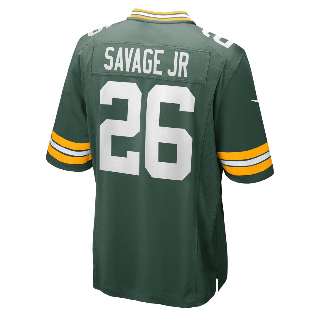 Darnell Savage Jr. Green Bay Packers Game Jersey - Green