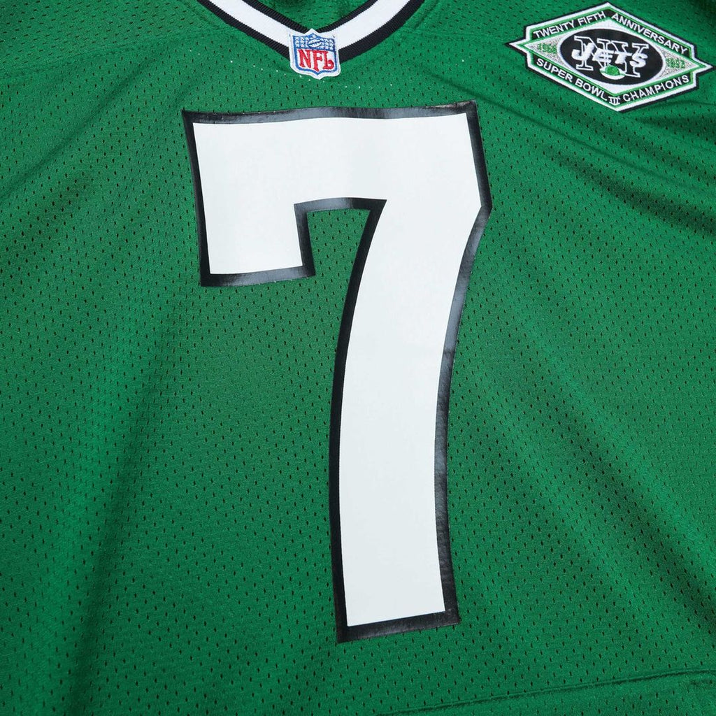 Boomer Esiason New York Jets 1993 Authentic Throwback Pocket Jersey - Kelly Green